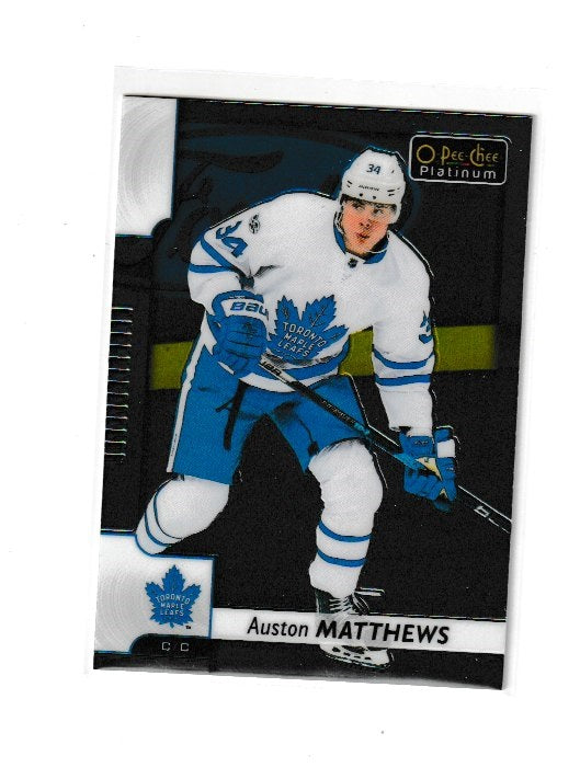 2017-18 O-Pee-Chee Platinum #25 Auston Matthews