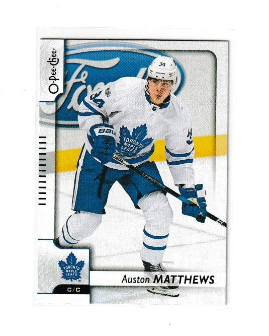 2017-18 O-Pee-Chee #1 Auston Matthews