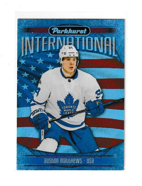 2017-18 Parkhurst International #PI-5 Auston Matthews