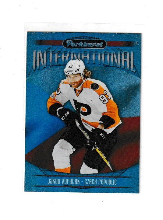 2017-18 Parkhurst Parkhurst International #PI-16 Jakub Voracek