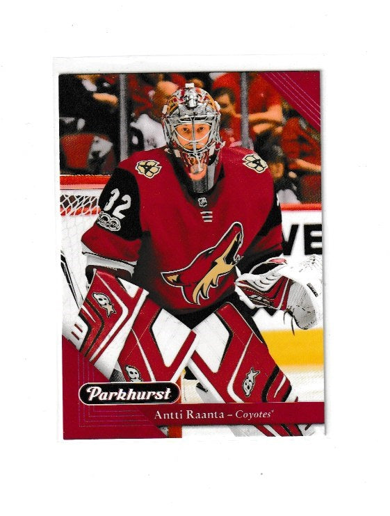 2017-18 Parkhurst Red #14 Antti Raanta