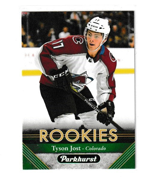 2017-18 Parkhurst Rookies #258 Tyson Jost