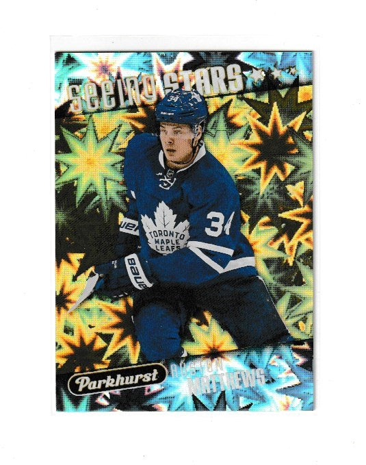 2017-18 Parkhurst Seeing Stars #SS-5 Auston Matthews