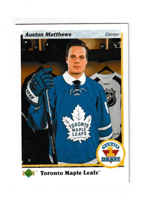 2017-18 SP Authentic 90-91 Retro Draft Picks #RDP-AM Auston Matthews