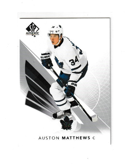 2017-18 SP Authentic #10 Auston Matthews