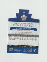 Load image into Gallery viewer, 2017-18 Toronto Maple Leafs Centennial Blue Die Cuts #89 William Nylander
