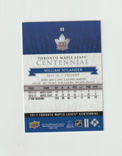 Load image into Gallery viewer, 2017-18 Toronto Maple Leafs Centennial Blue Exclusives #89 William Nylander
