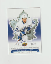 Load image into Gallery viewer, 2017-18 Toronto Maple Leafs Centennial Blue Exclusives #89 William Nylander
