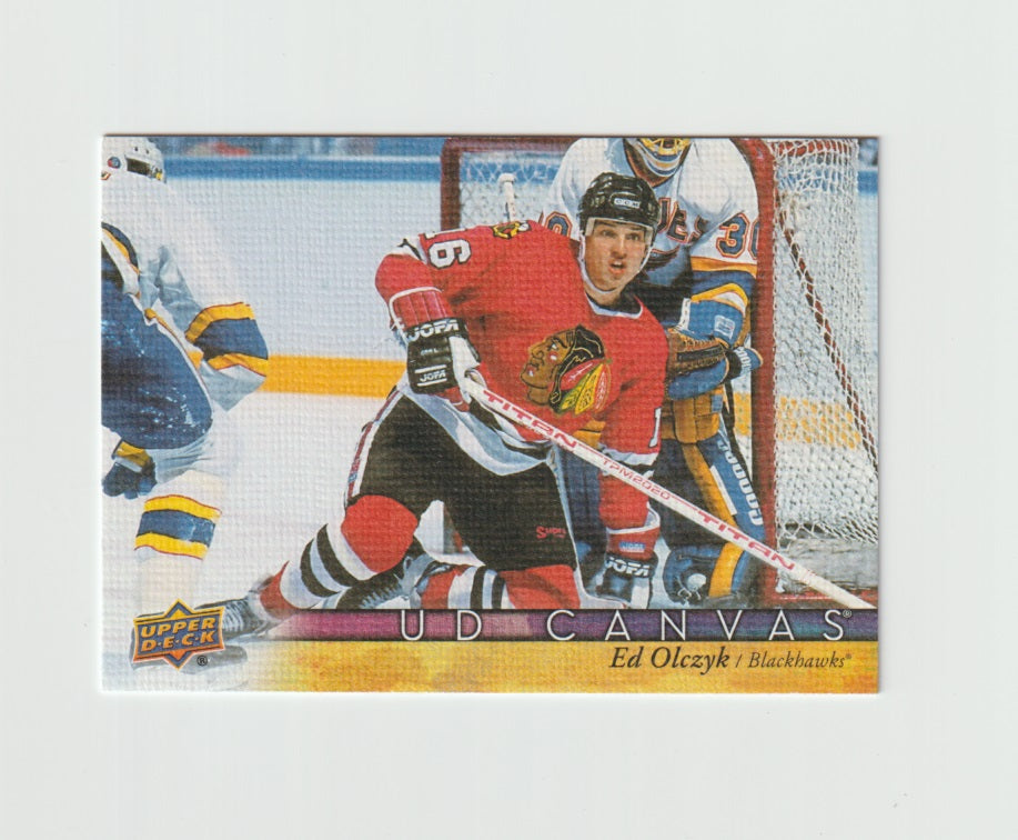 2017-18 Upper Deck Canvas #C246 Ed Olczyk