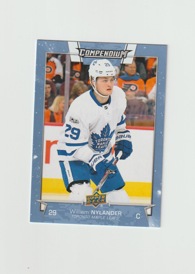 2017-18 Upper Deck Compedium Blue #535 William Nylander