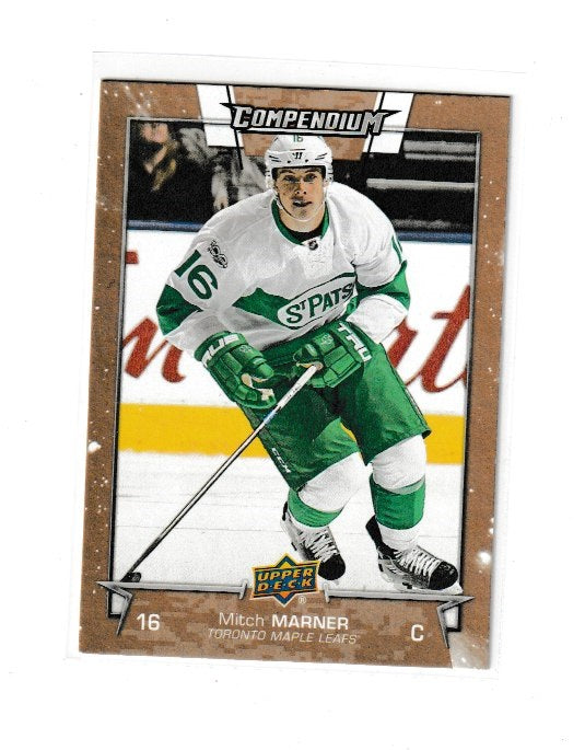 2017-18 Upper Deck Compendium Gold #242 Mitch Marner