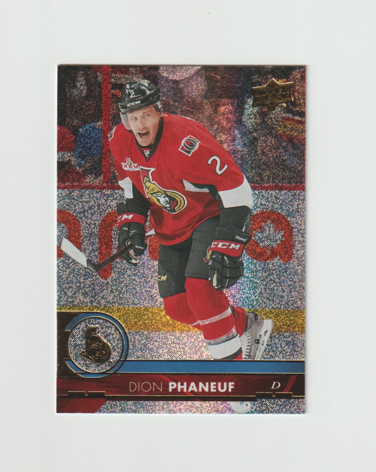 2017-18 Upper Deck Gold Rainbow Foil #135 Dion Phaneuf