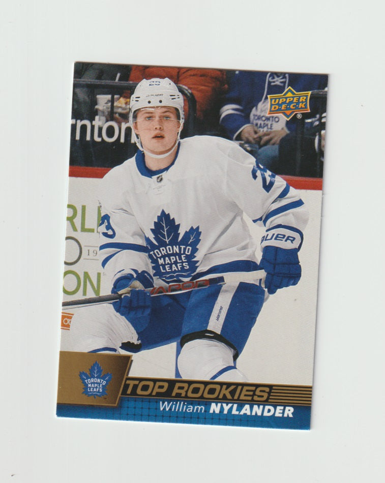 2017-18 Upper Deck MJ Holdings Top Rookies Gold #R-4 William Nylander