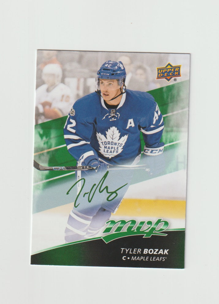 2017-18 Upper Deck MVP Green Script #155 Tyler Bozak