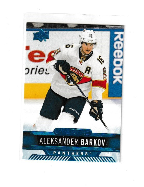 2017-18 Upper Deck Overtime Blue #17 Aleksander Barkov