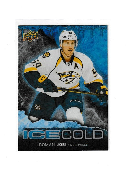 2017-18 Upper Deck Overtime Ice Cold #IC-12 Roman Josi