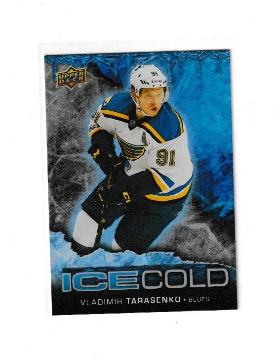 2017-18 Upper Deck Overtime Ice Cold #IC-18 Vladimir Tarasenko