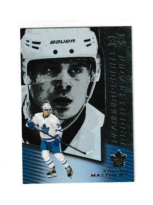 2017-18 Upper Deck Tim Hortons Platinum Profiles #PP-7 Auston Matthews