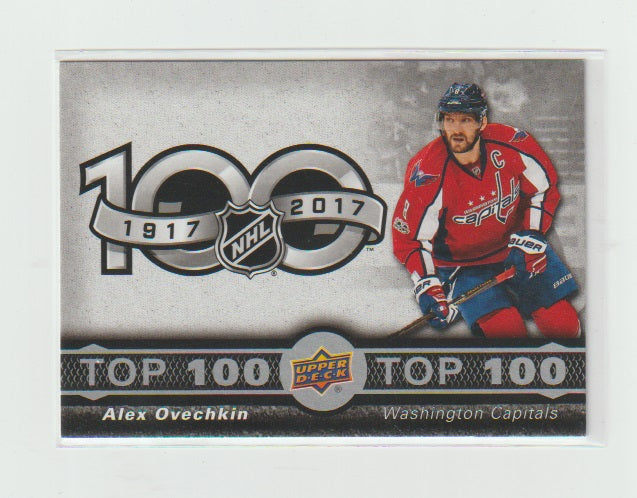 2017-18 Upper Deck Tim Hortons Top 100 #TOP-3 Alex Ovechkin