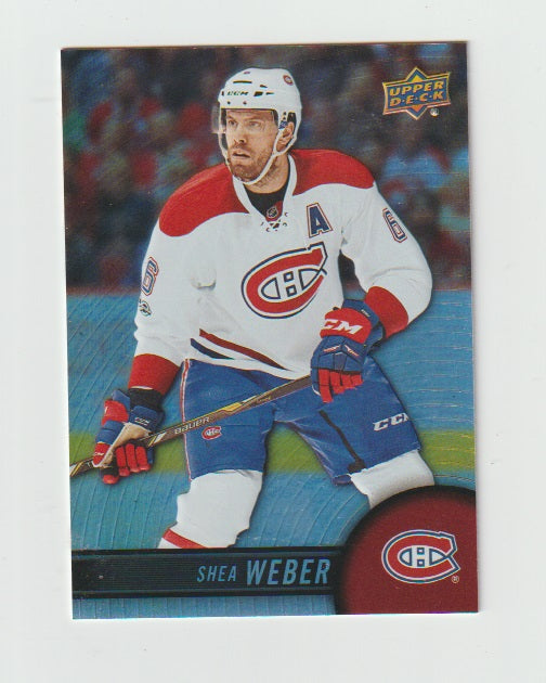 2017-18 Upper Deck Tim Hortons #6 Shea Weber