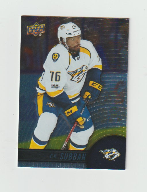 2017-18 Upper Deck Tim Hortons #76 P.K. Subban