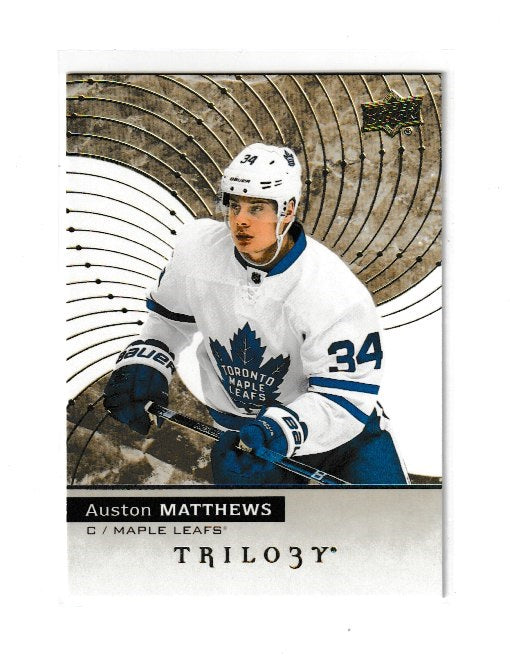 2017-18 Upper Deck Trilogy #20 Auston Matthews