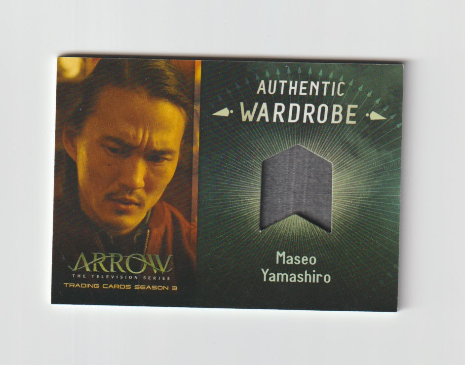 2017 Arrow Season 3 Memorabilia #M17 Karl Yune as Maseo Yamashiro