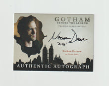 Load image into Gallery viewer, 2017 Gotham Before the Legend S2 Autographs #ND1 Nathan Darrow as Victor Fries
