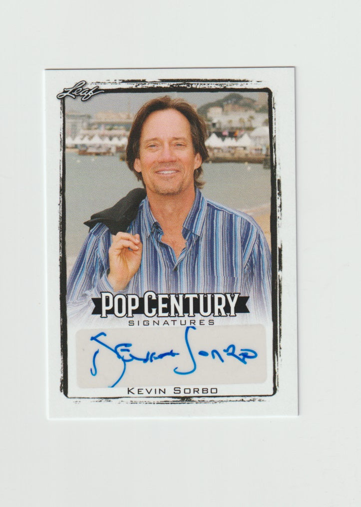 2017 Pop Century Signatures #BA-KS1 Kevin Sorbo