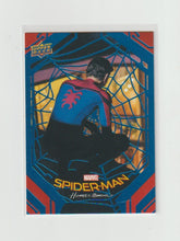 Load image into Gallery viewer, 2017 Spider-Man Homecoming Blue Foil #19 Spidey at the Party
