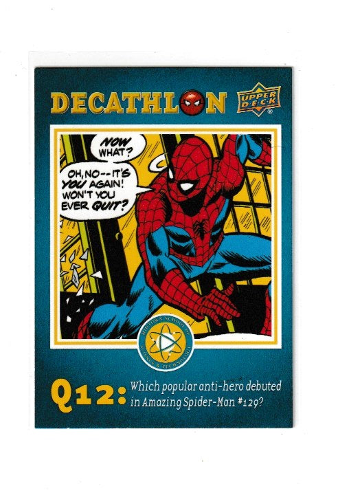 2017 Spider-Man Homecoming Decathlon #SD12 Anti Hero Debut