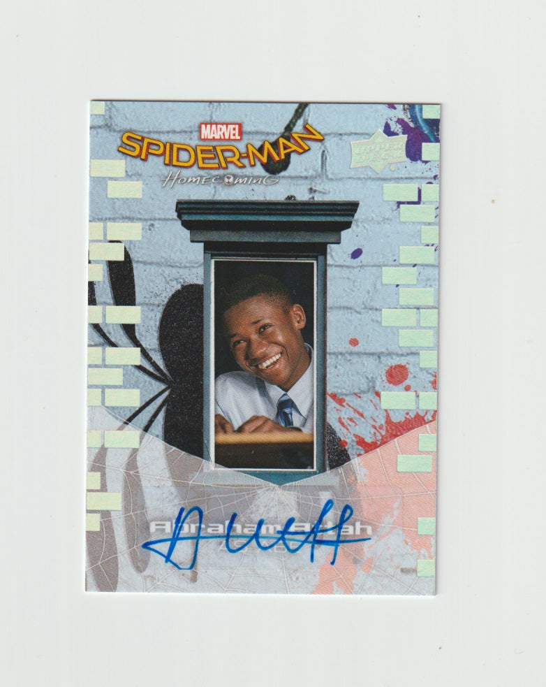 2017 Spider-Man Homecoming From Queens to Screen Autographs #SS11 Abraham Attah as Abe