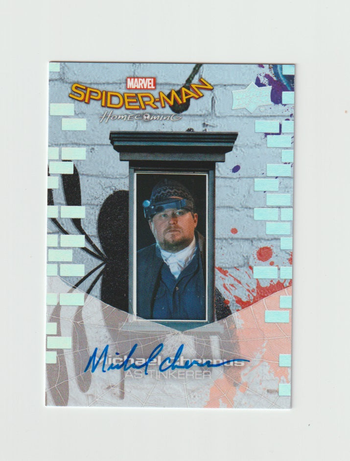 2017 Spider-Man Homecoming From Queens to Screen Autographs #SS2 Michael Chernus as The Tinkerer