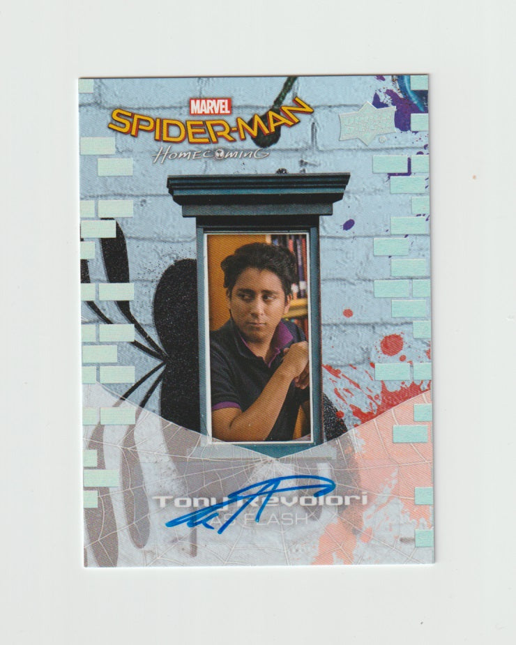 2017 Spider-Man Homecoming From Queens to Screen Autographs #SS6 Tony Revolori as Flash Thompson