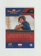 Load image into Gallery viewer, 2017 Spider-Man Homecoming Red Foil #17 Gym Class Michelle
