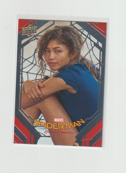 2017 Spider-Man Homecoming Silver Foil #17 Gym Class Michelle