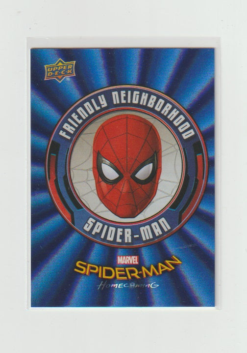 2017 Spider-Man Homecoming Walmart Exclusives Blue Foil #RB-31 Spider-Man