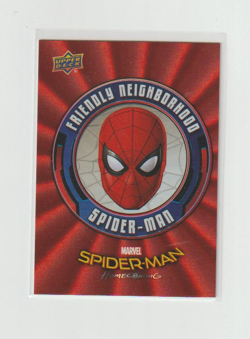 2017 Spider-Man Homecoming Walmart Exclusives Red Foil #RB-31 Spider-Man