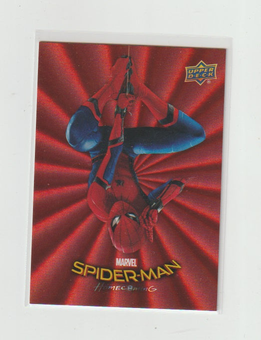 2017 Spider-Man Homecoming Walmart Exclusives Red Foil #RB-3 Spider-Man