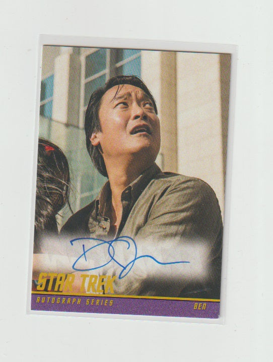 2017 Star Trek Beyond Autographs Beyond Classic Movie Design Doug Jung as Ben