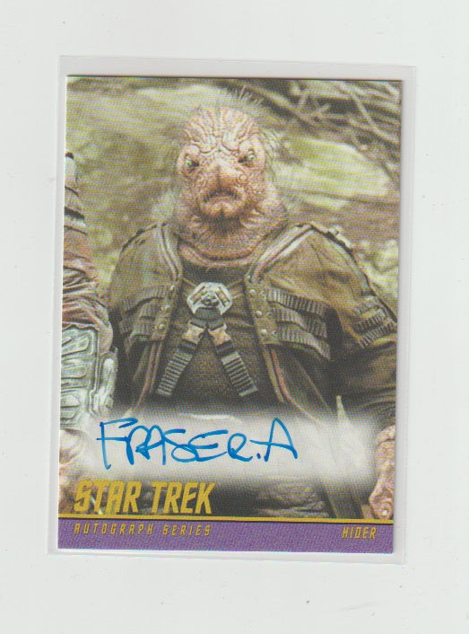 2017 Star Trek Beyond Autographs Beyond Classic Movie Design Fraser Aitcheson as Hider