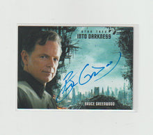 Load image into Gallery viewer, 2017 Star Trek Beyond Autographs Into Darkness Horizontal Bruce Greenwood as Pike
