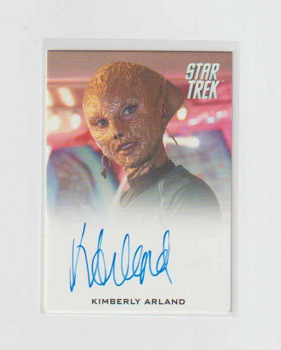 2017 Star Trek Beyond Autographs Kimberly Arland as Madeline