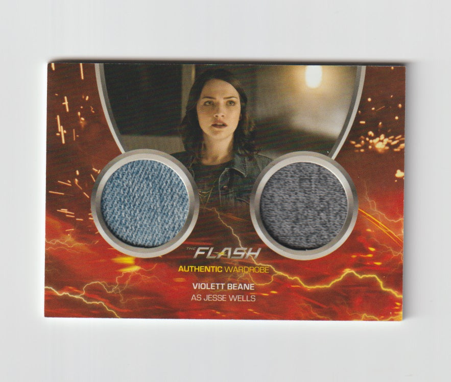 2017 The Flash S2 Dual Memorabilia #DM2 Violett Beane as Jesse Wells