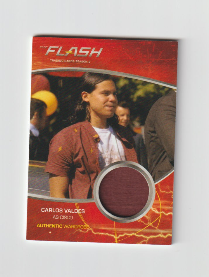 2017 The Flash S2 Memorabilia #M02 Carlos Valdes as Cisco