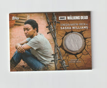 Load image into Gallery viewer, 2017 The Walking Dead Season 7 Relics #R-SW Sasha Williams
