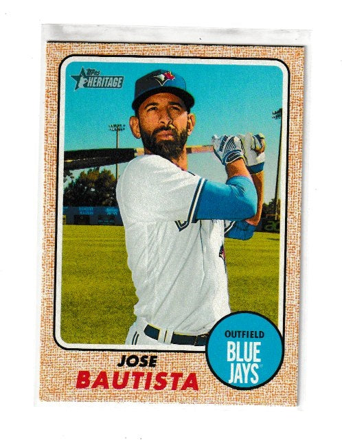 2017 Topps Heritage #446 Jose Bautista