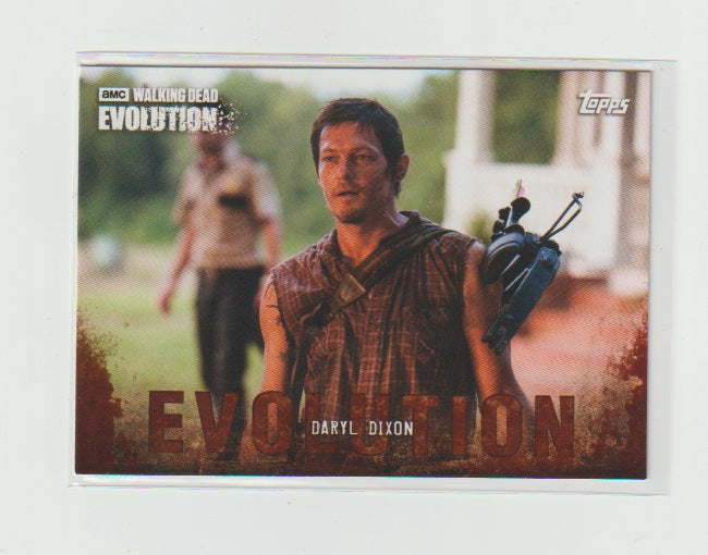 2017 Walking Dead Evolution Brown #16 Daryl Dixon