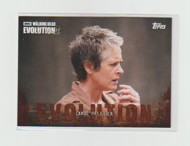 2017 Walking Dead Evolution Brown #24 Carol Peletier