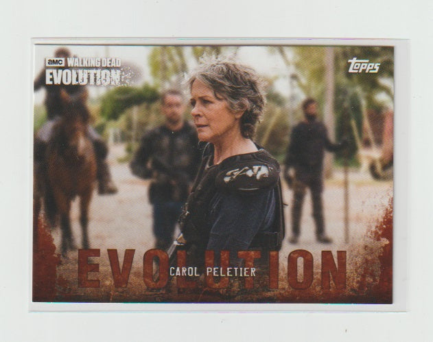 2017 Walking Dead Evolution Brown #27 Carol Peletier